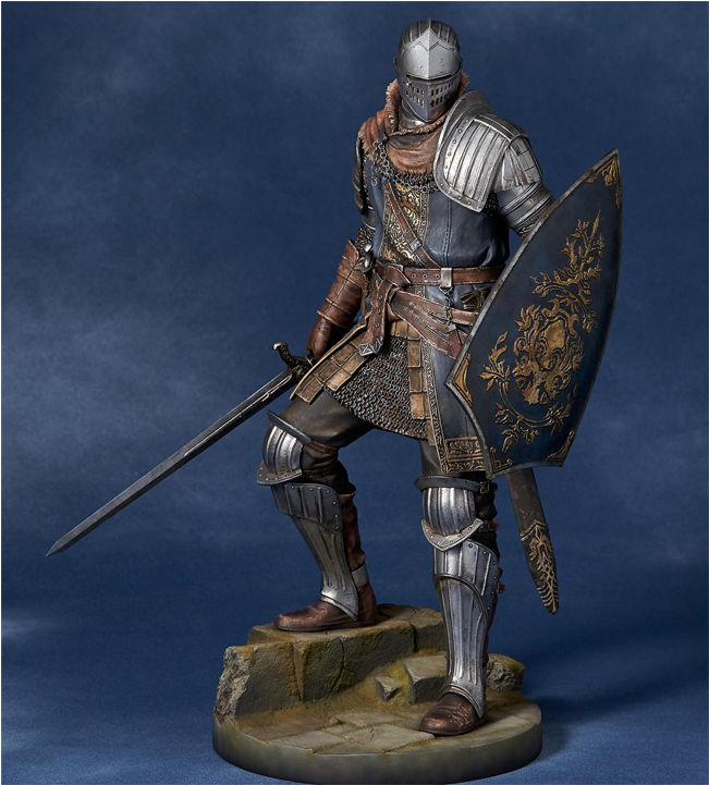 Gecco Dark Souls Oscar Statue - Knight Of Astora Figure (1280x720), Png Download