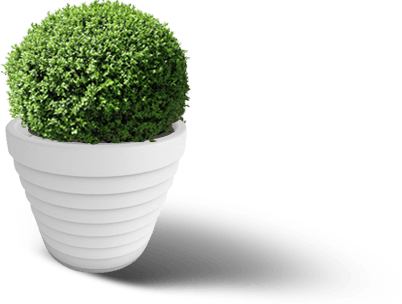 Planters - Outdoor Flower Pot Png (402x304), Png Download