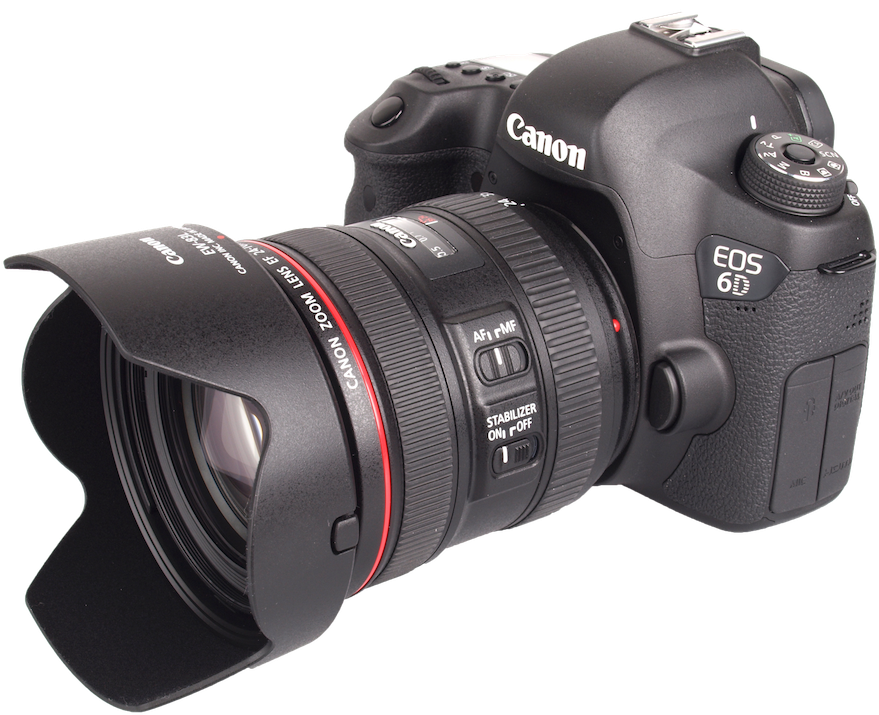 Canon 6d - Canon Dslr Camera Price In India (902x724), Png Download