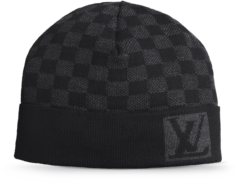 Petit Damier Cap Via Louis Vuitton - Beanie (900x900), Png Download