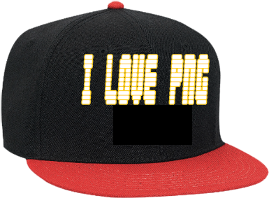 I Love Png - Flat Bill Hat Png (400x323), Png Download