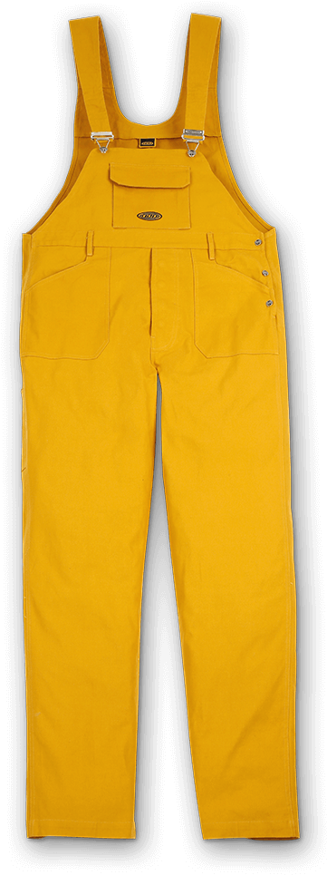 Yellow Dungarees - One-piece Garment (827x1024), Png Download