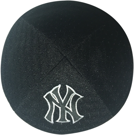 Ny Yankees Black - Circle (500x500), Png Download