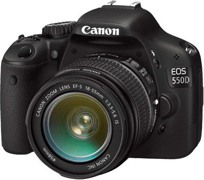 Canon Eos 550 Photo Camera - Canon Eos 550d (400x353), Png Download