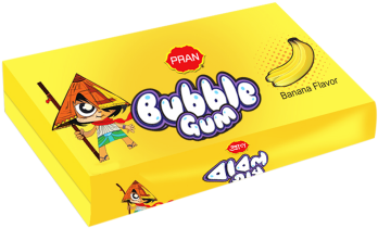 Pran Bubble Gum - Orange Bubble Gum (375x375), Png Download
