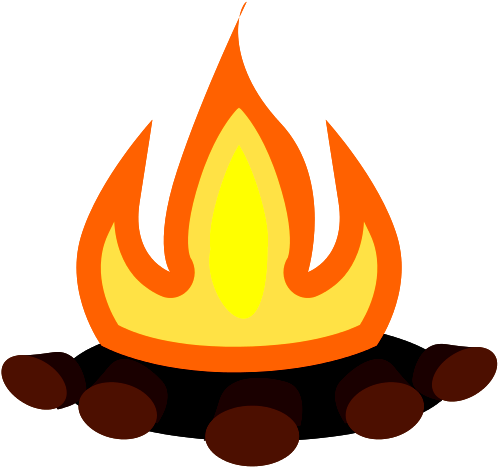 Png Download Amazing At Home Free - Bonfire Clipart (571x565), Png Download