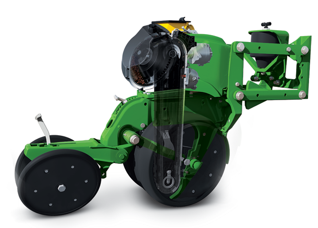 John Deere Planter Row Unit (642x462), Png Download
