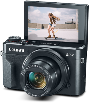 Powershot G7 X Mark Ii - - Canon Powershot G7 X Mark Ii Camera (575x475), Png Download