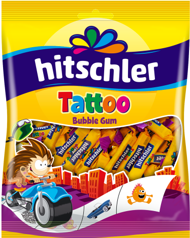 Tattoo Bubble Gum - Hitschler Tattoo Bubble Gum (500x500), Png Download