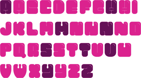 Prague-based Designer Of Bubblegum Font - Font Bubblegum (600x334), Png Download