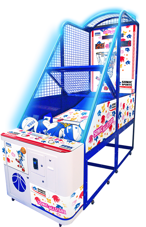 Sega Updates Three Nice Games - Sega Sonic Sports Basketball (577x800), Png Download