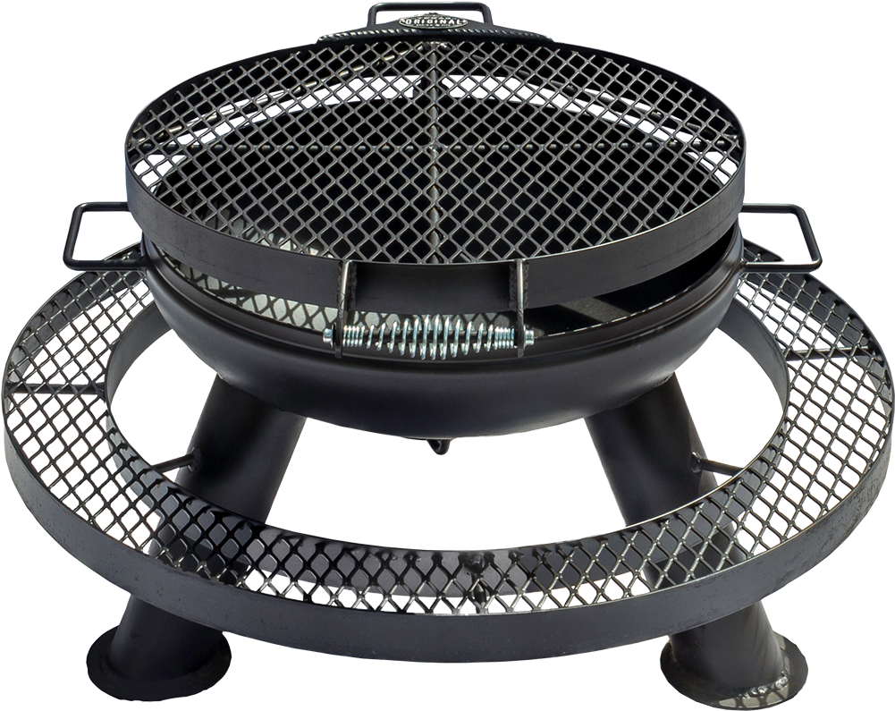 Spindletop Fire Pit - End Cap Bbq Pits (1000x1000), Png Download