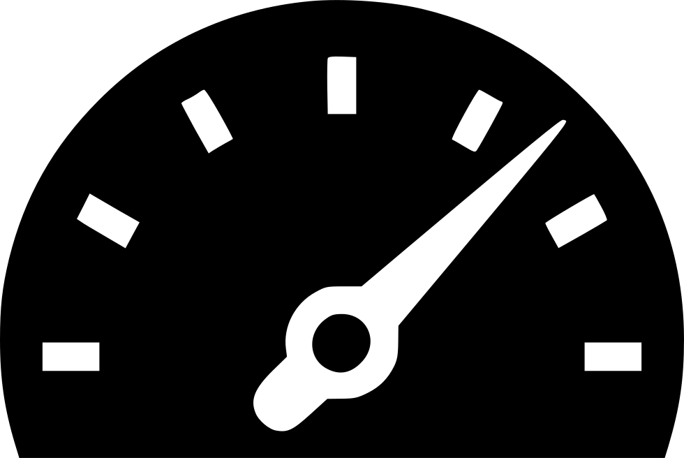 Png File - Speed Icon White Png (980x656), Png Download