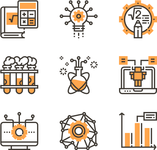 Stem - Mathematics Icon (600x564), Png Download