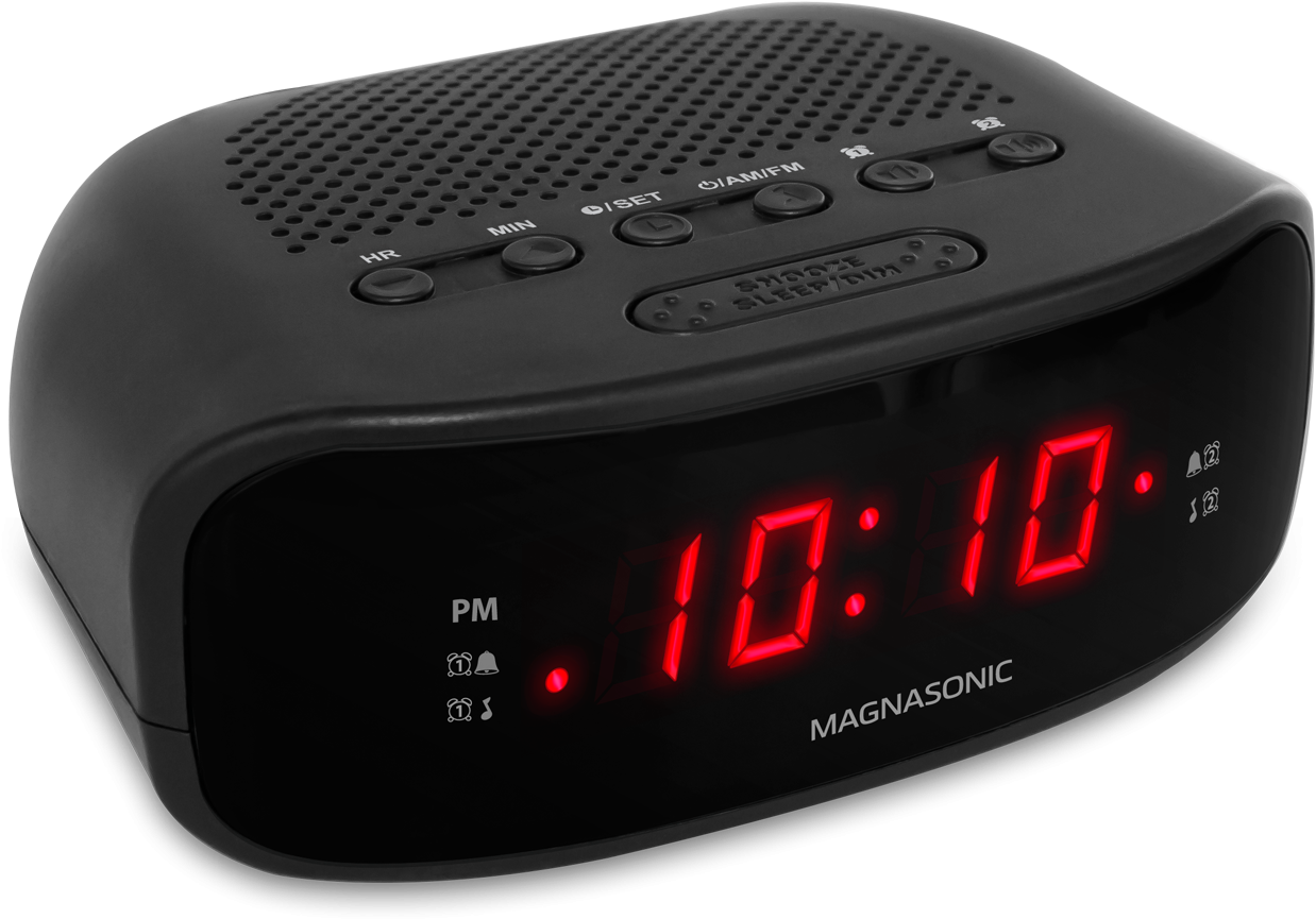 Digital Am/fm Clock Radio - Electrohome Digital Am/fm Clock Radio With Battery (1500x1500), Png Download