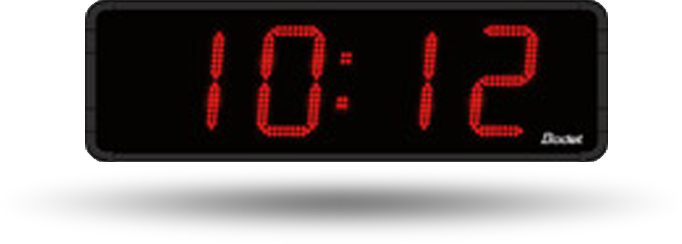 Hmt Led Hour - Horloge Numerique Png (682x244), Png Download