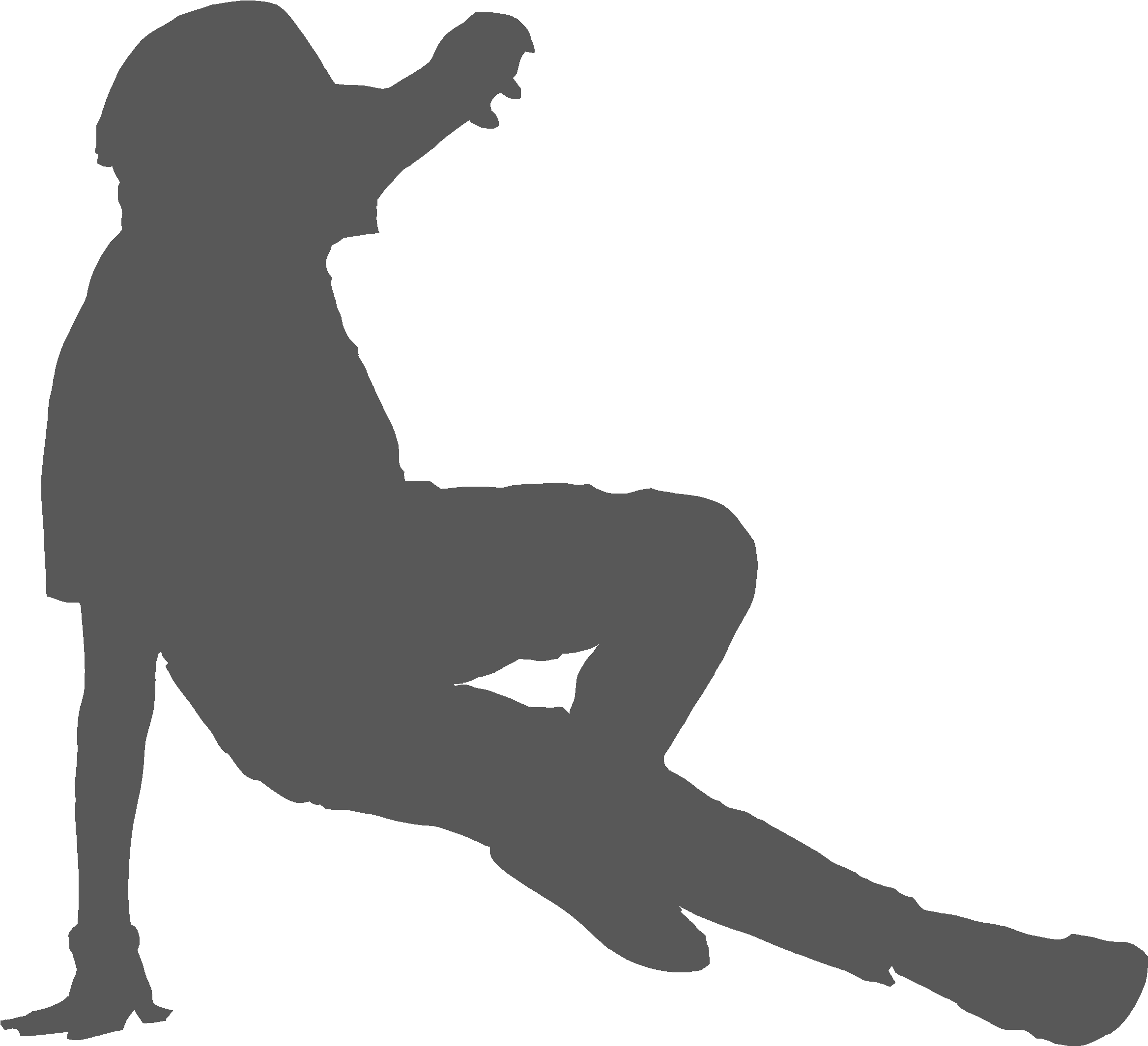 Virginia Possesses A Rich But Often Overlooked Hip-hop - Silhouette (4578x2442), Png Download