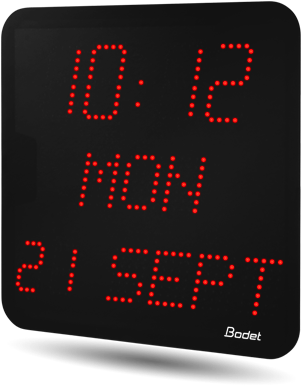 Led Digital Clock - Digital Clock (300x400), Png Download