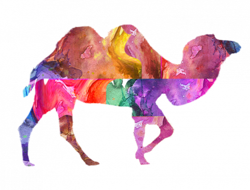 Wanna Be A Digital Nomad - ภาพ วาด สี สรร (500x380), Png Download