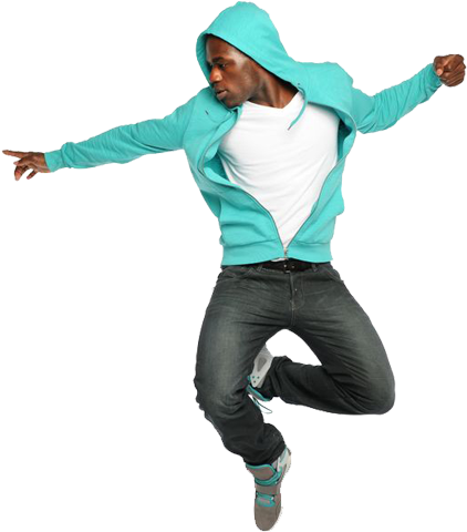 Image - Bailarin De Hip Hop (552x482), Png Download