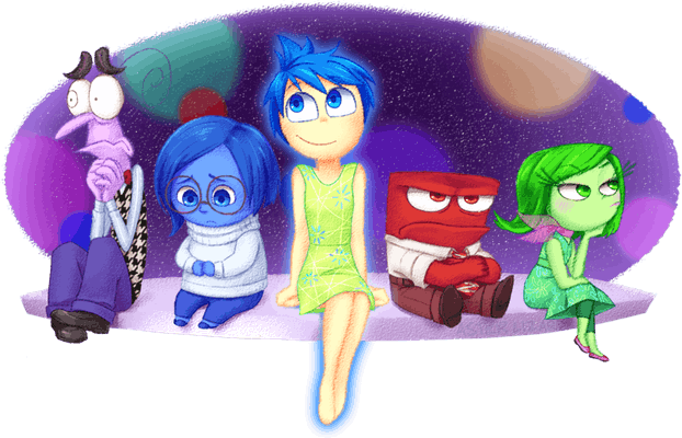 Report Abuse - Inside Out Fan Art (622x400), Png Download