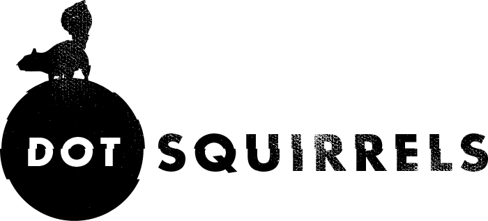 Dot Squirrels Logo - Graphic Design (700x318), Png Download