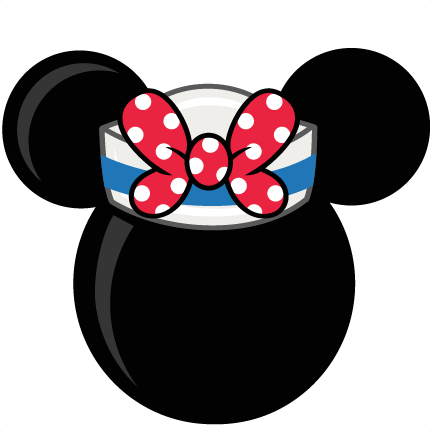 Mouse Head With Sailor Hat Freebies Free - Mickey Sailor (432x432), Png Download