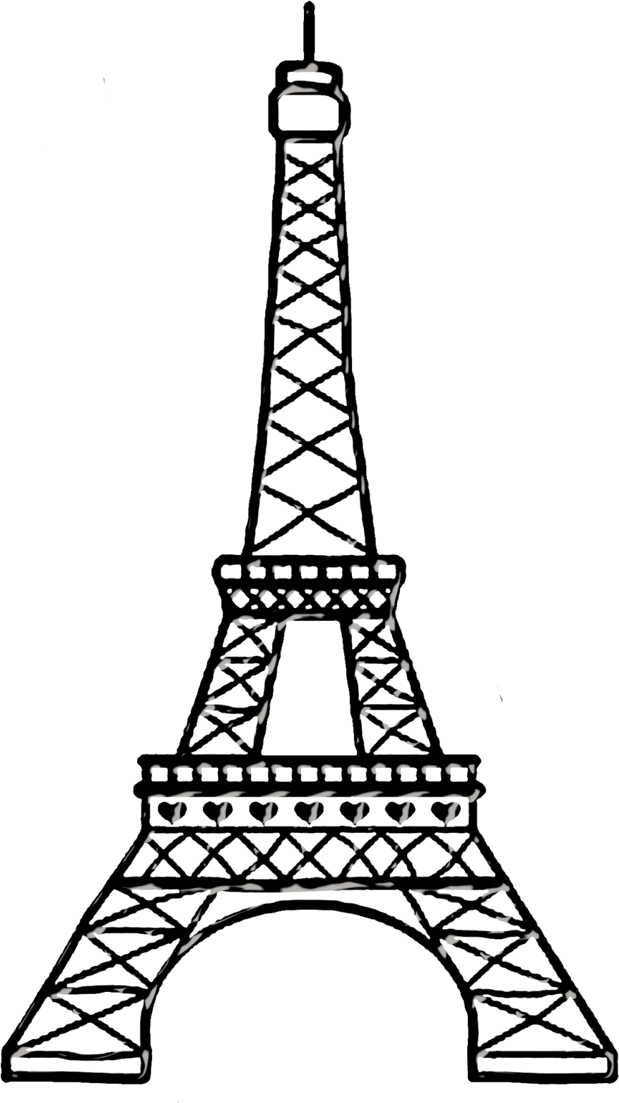 Bello Clipart Chic Paris - Eiffel Tower Transparent Background (935x1600), Png Download