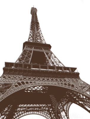 Eiffel Tower (304x400), Png Download