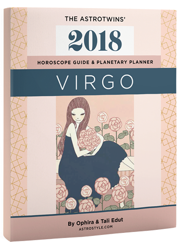 Virgo 2018 Horoscope Guide & Planetary Planner - Virgo 2017: The Astrotwins' Horoscope Guide & Planetary (470x483), Png Download