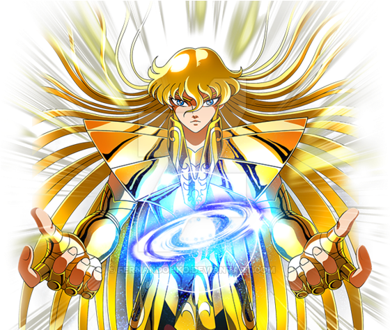 Saint Seiya Virgo Png (600x473), Png Download