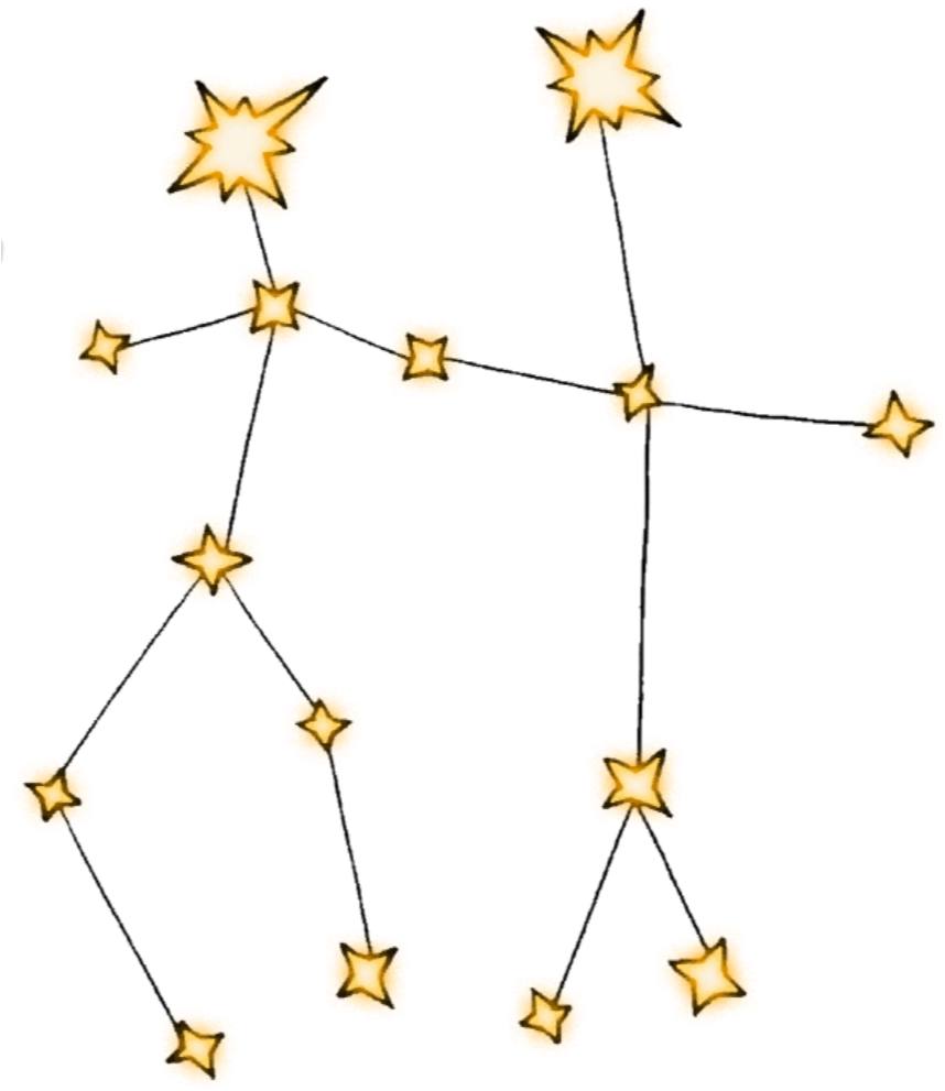 Twins Stars - Twin (867x1011), Png Download