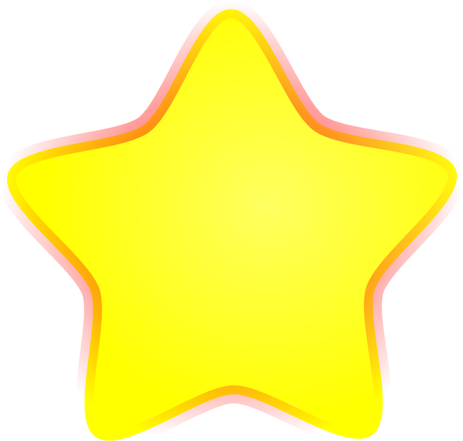 Cute Star By Lolcat32 On Deviantart - Clip Art Star (912x876), Png Download