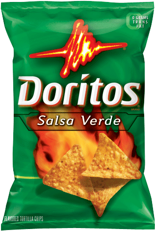 Salsa Verde Doritos (361x504), Png Download