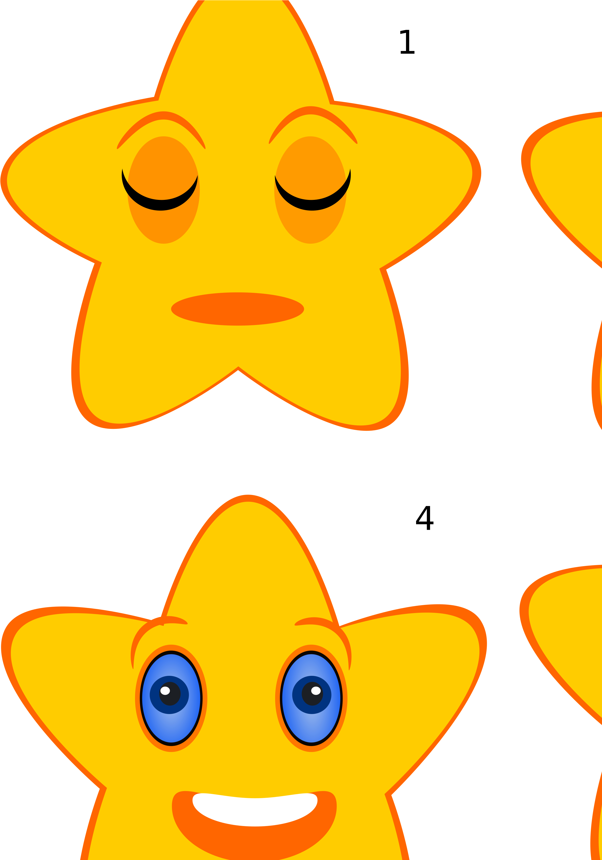 Big Image - Star Emotions (2400x3394), Png Download