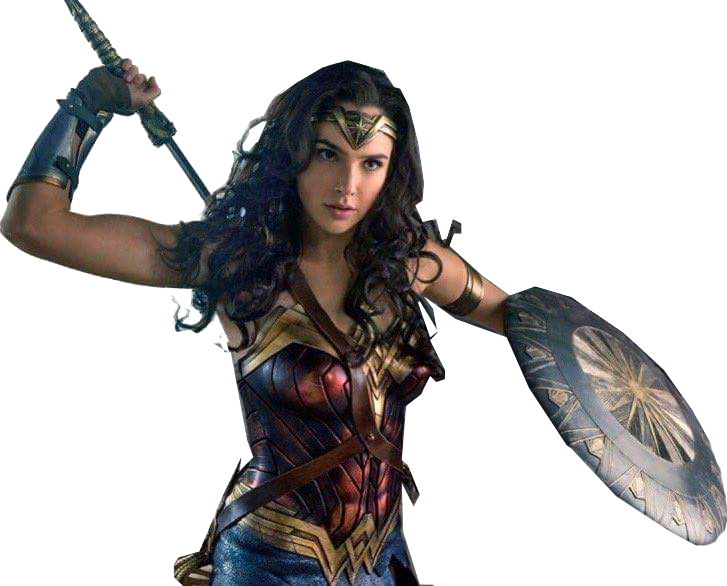 Wonder Woman Gal Gadot Png Image Free - Wonder Woman Gal Gadot Png (727x586), Png Download