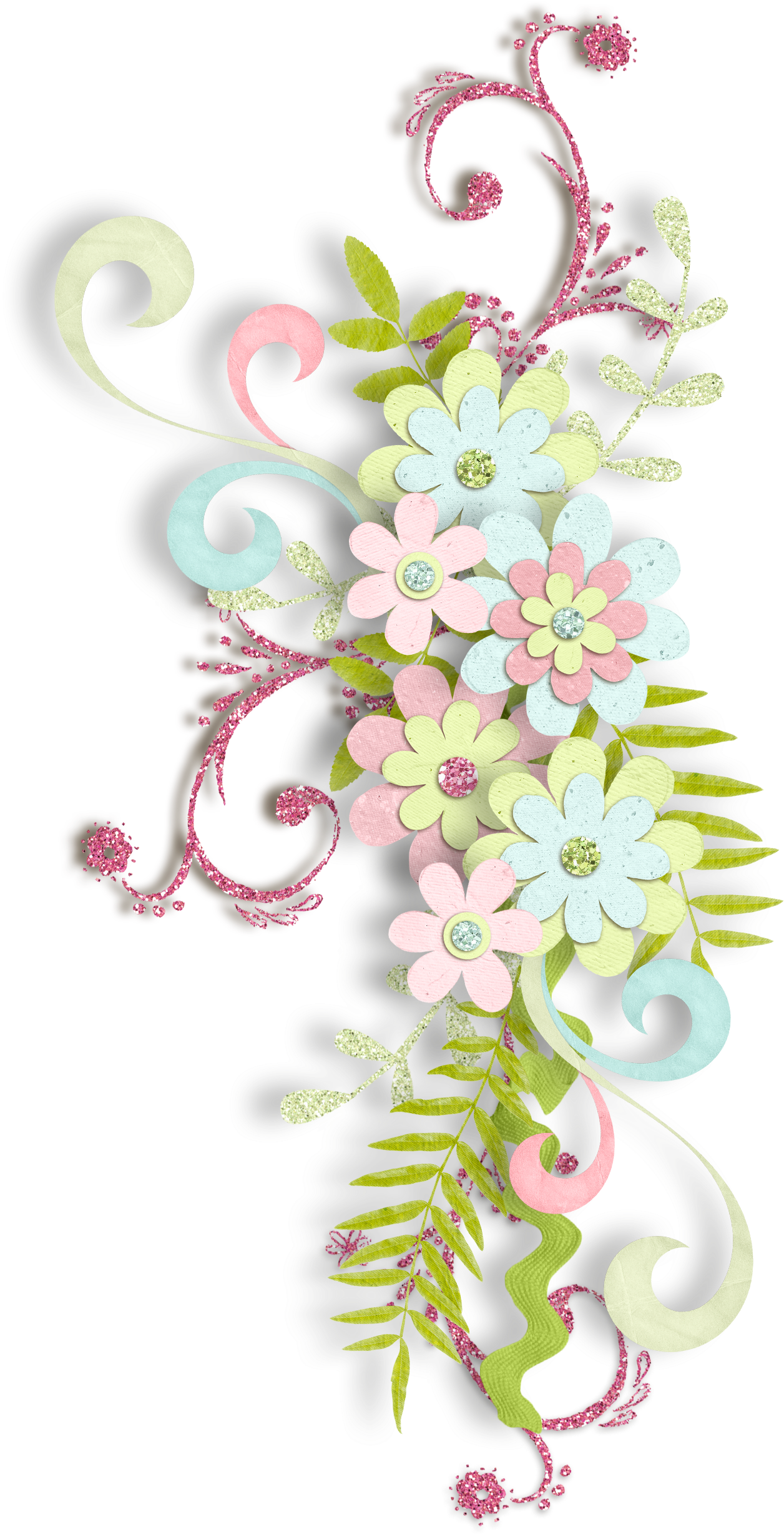 Photo By @duda-cavalcanti - Bordas Scrapbook Digital Png (1265x2468), Png Download