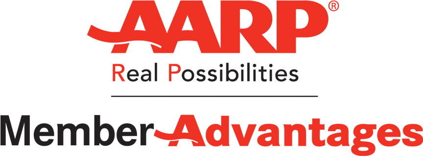 Aarp Logo Png - Aarp Member Advantage Logo (1068x319), Png Download