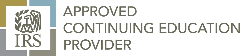 Irs Cpe Logo - Irs Approved Continuing Education Provider Logo (775x182), Png Download