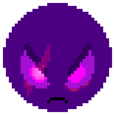 Purple Stickman - Simpsons Donut Pixel Png (390x390), Png Download