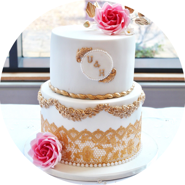 Bespoke Wedding - Cake Decorating (600x600), Png Download