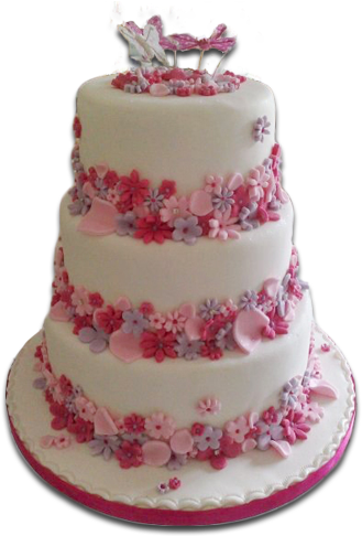 Wedding Cake Wedding Cake Wedding Cake - Tall Birthday Cake Png (500x500), Png Download