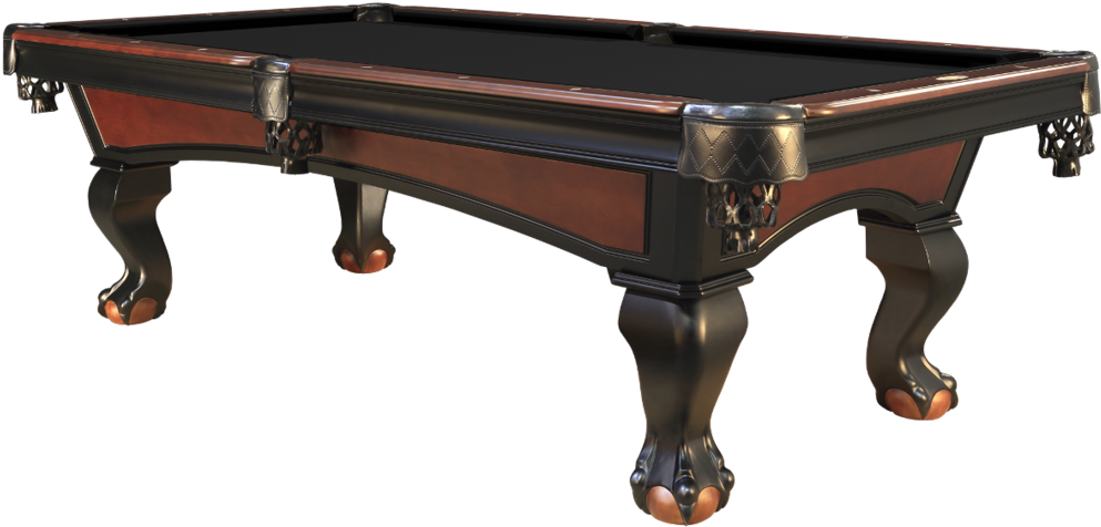 Billiard Balls Transparent Images - Dragon Feet Pool Table (500x242), Png Download