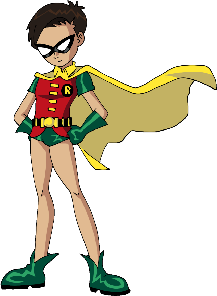 Robin Comic Png Image - Damian Wayne From Batman Unlimited (900x1185), Png Download