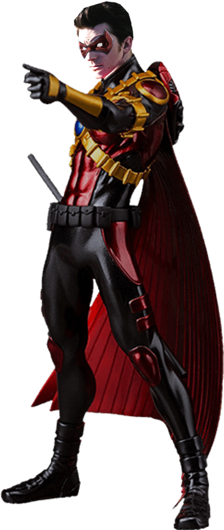 Tim Drake Red Robin - Kotobukiya Batman Artfx+ 1/10 Scale Figure - Red Robin (507x1068), Png Download