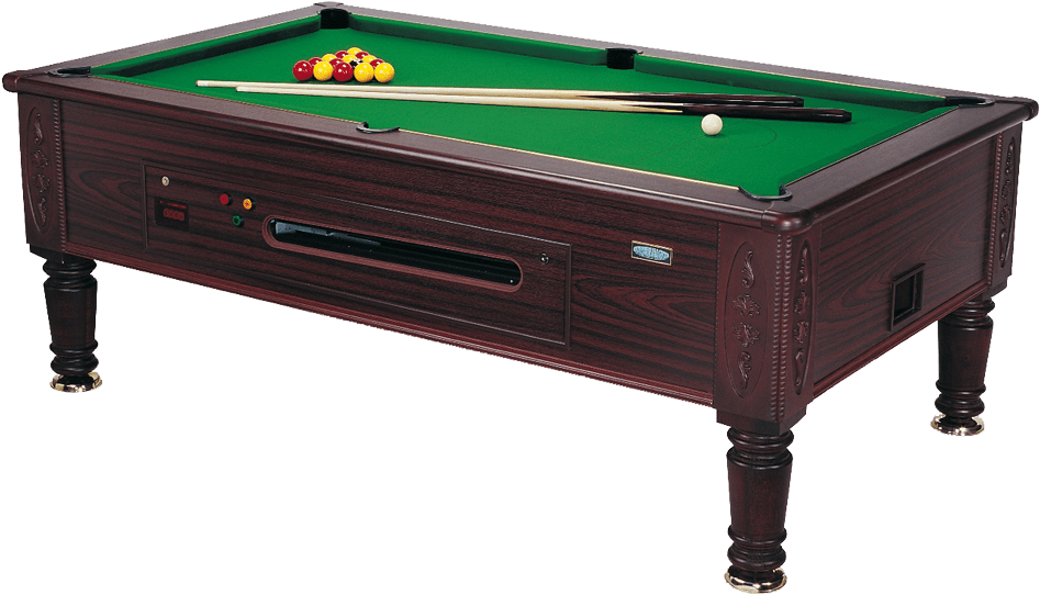 Superleague Imperial Reconditioned Pub Pool Table Delivered - Imperial Pool Table (984x595), Png Download