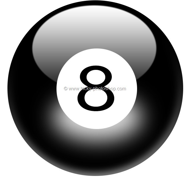 Create Ultra Clean Billiard Ball In Photoshop Cs6 - Transparent Billiard Ball (640x640), Png Download