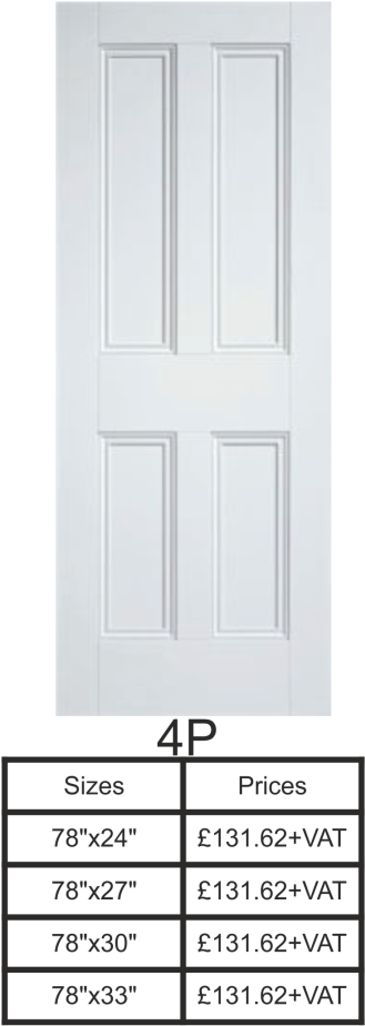 Internal White Door - Door (400x923), Png Download