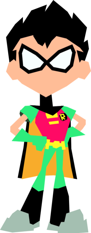 Teen Titans Robin-ppu9858 - Robin Teen Titans Png (314x800), Png Download