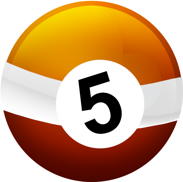 Billiard Ball Clipart Snooker - Openclipart (1024x768), Png Download